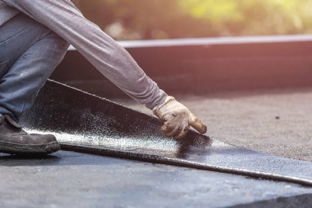 Professional Waterproofing technician working in Big Rock, IL